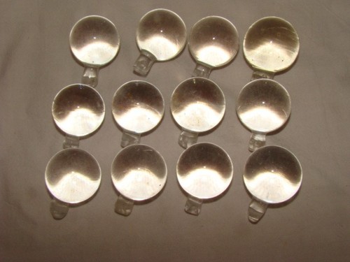 Lot boules cristal - de,