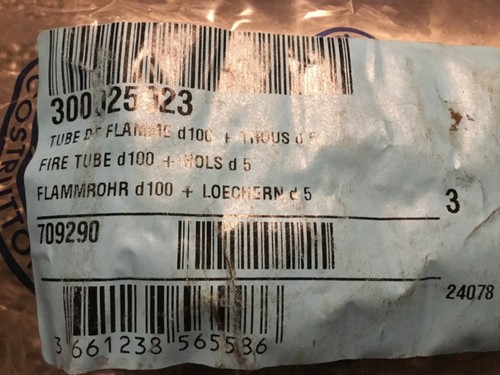 Tube flamme dedietrich - flamme,