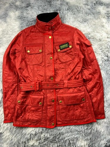 Veste rouge matelassée - veste,