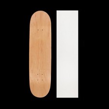 33in x 9.4in PVC Longboard papier abrasif pour planche à roulettes clair Skate