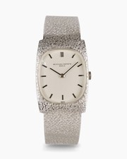 1970s Vacheron Constantin ref. 7813 in white gold with hammered finish