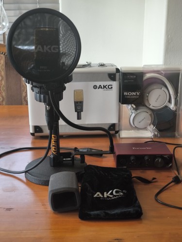 Akg c414 xlii focusrite - xlii, +