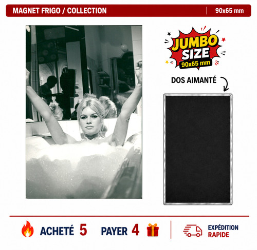 Magnet frigo brigitte bardot - frigo,