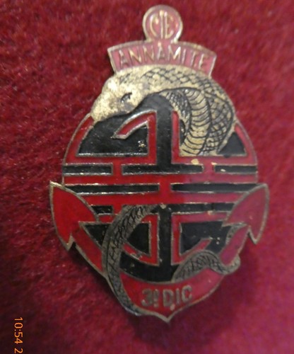 Insigne coloniale compagnie - insigne,