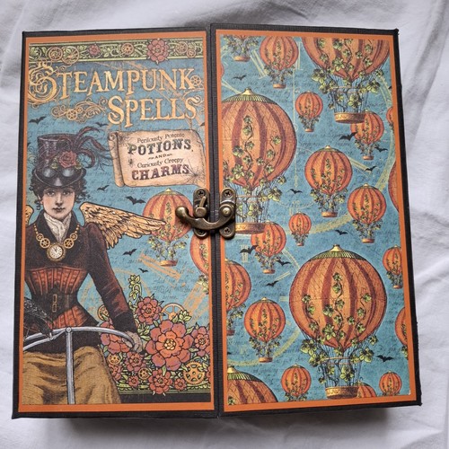 Album scrapbooking steampunk - album,