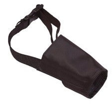 Muselière en nylon réglable taille 0 Pinscher nain Yorkshire...