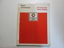 Detroit Diesel Allison Transmissions MT 644 654 Parties Catalogue Sa 1551C OEM
