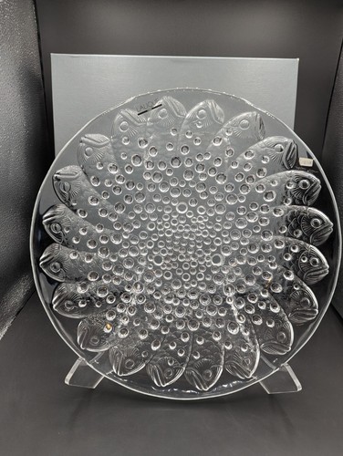 Lalique crystal roscoff koi - crystal,