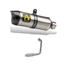 Kit Marmitta Arrow Street Thunder Aluminium Pour Yamaha 125 Yzf R 2021-2022