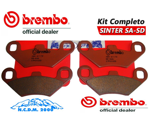 Plaquette frein brembo - 4,