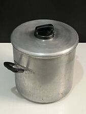 Marmite vintage, faitout aluminium, casserole avec couvercle.