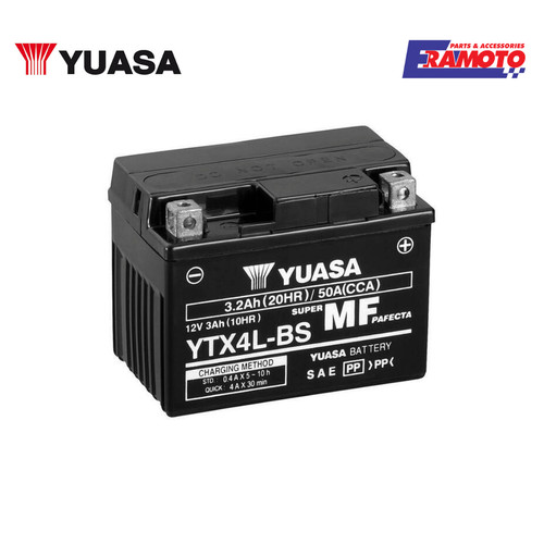 Batterie yuasa ytx4l - batterie, ytx4l-bs