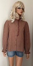 Chemise blouse carreaux