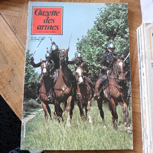 Revue gazette armes - revue, 1981