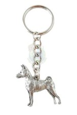 Porte-Clés Basenji En Étain