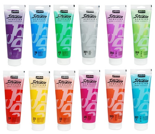 Pebeo studio acrylic peinture - acrylic,