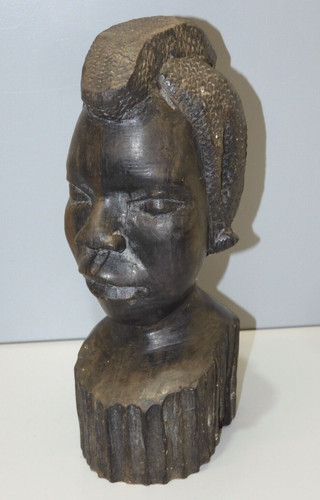 Statue buste femme africaine - -statue,