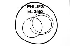 COURROIES SET PHILIPS EL3553 MAGNETOPHONE A BANDE EXTRA FORT NEUF EL 3553