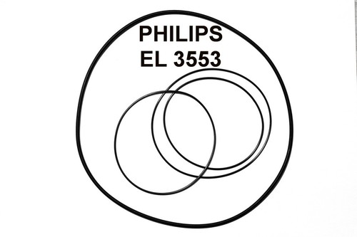 Courroies set philips el3553 - courroies,