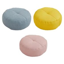 Oreiller de sol rond, coussin