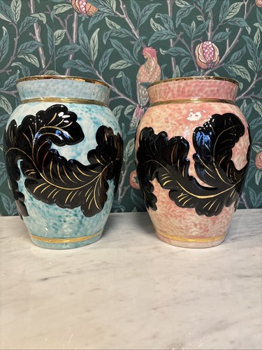 Paire vases céramique - paire,