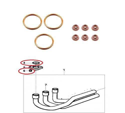 Bmw k75 750 - jeu, joints