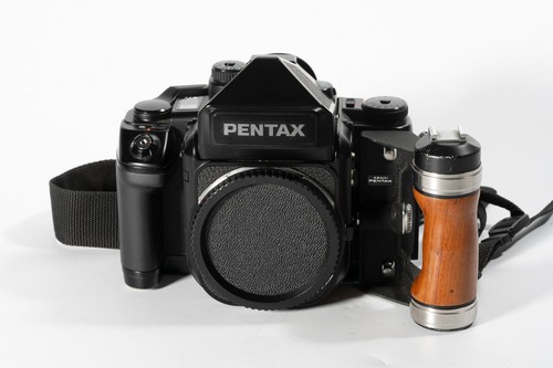 Pentax poignée bois - +, /
