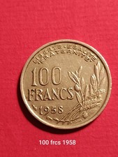 100 Frcs 1958  5eme Republique