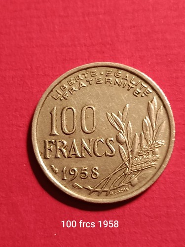 100 frcs 1958 - , republique