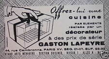 PUBLICITÉ GASTON LAPEYRE