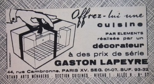 Publicité gaston lapeyre - gaston,