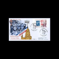 DG13-1T2 : 2013 - FDC "69 ans Retour Général DE GAULLE - Discours de Bayeux / WW