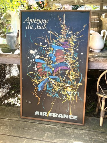 Affiche ancienne air - air, france