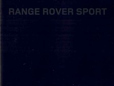 Catalogue Brochure Land Rover Range Rover Sport 2008 France