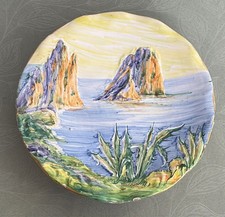 Assiette En Majolique Gualdo