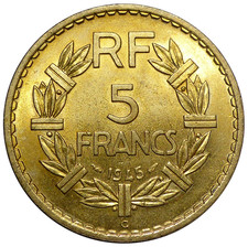 5 Francs LAVRILLIER BRONZE