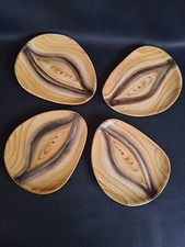 4 vide-poches,assiettes