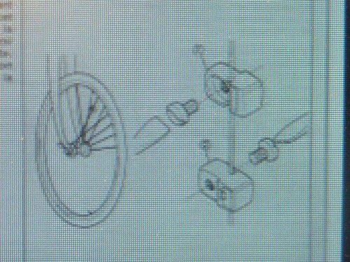 Aimant compteur velo - 1,