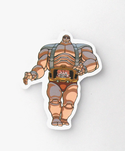 Sticker autocollant krang - sticker,