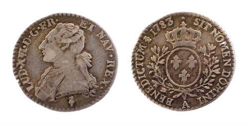 Louis xvi dixième écu aux - xvi, d'écu