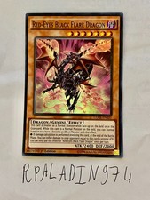 Yu Gi Oh ! Red-Eyes Black Flare Dragon Core-En020 Super Rare