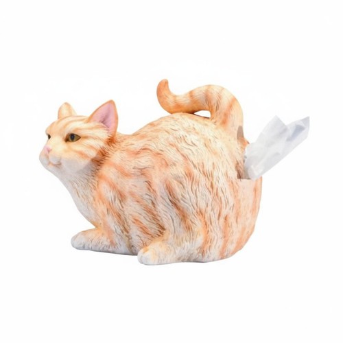 Porte mouchoirs fesses chat - porte-mouchoirs,