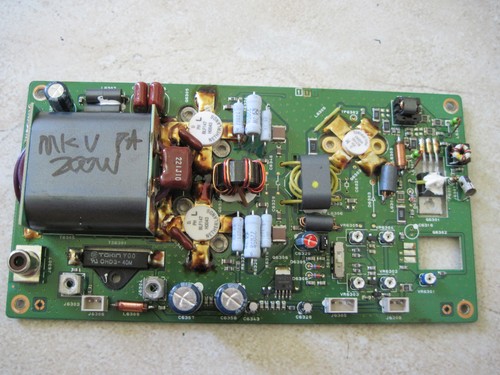 Yaesu 1000mp mark 200w pa - v,