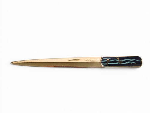 Coupe papier bronze - coupe, en