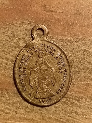Médaille religieuse ancienne - médaille,