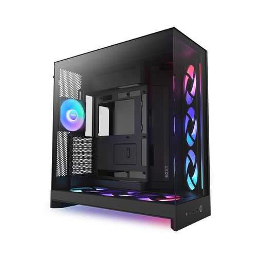 Obudowa nzxt flow rgb - h9, rgb+