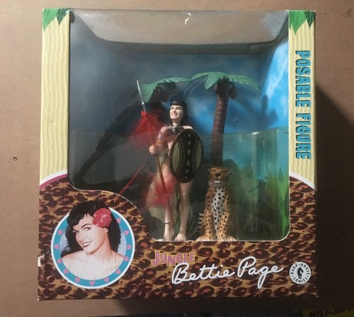 Bettie page jungle diorama - jungle,
