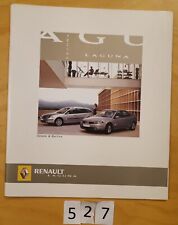 RENAULT LAGUNA, LAGUNA ESTATE Prospectus 42 pages Fr 08/2005