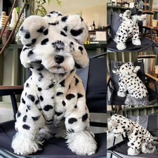 Sweat À Capuche Pour Chiot Imprimé Tacheté Fermeture Éclair Coupe-Vent Veste /