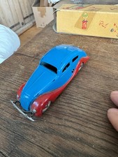 JOUET JYESA VOITURE  STEAMLINE MECANIQUE  MADE IN ESPAGNE BOITE 13 CM ANNEE 40